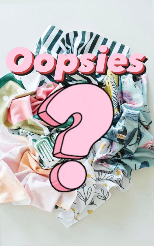Oopsie Grab Bag: Single-Sided Hand Towels