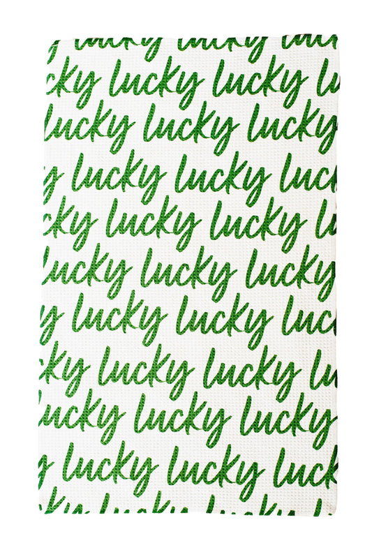 Get Lucky: Single Sided Hand Towel